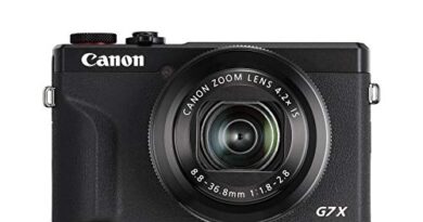 Canon POWERSHOT G7 X Mark III Digital Camera, Black (3637C001)