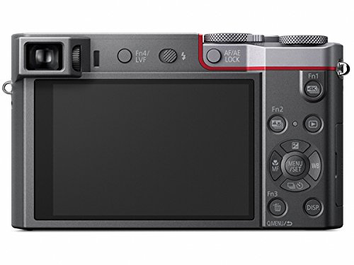 PANASONIC LUMIX ZS100 4K Point and Shoot Camera, 10X LEICA DC Vario-ELMARIT F2.8-5.9 Lens with Hybrid O.I.S., 20.1 Megapixels, 1 Inch High Sensitivity Sensor, 3 Inch LCD, DMC-ZS100S (USA SILVER)