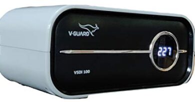 V-Guard V Guard VSDI 100 Digital for Inverter Refrigerator up to 900 L/Deep Freezer up to 4 Ampere, Grey for Working Range(Input) : 120 VAC -280 VAC