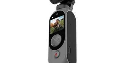 BLACKPOOL FIMI Palm 2 Pro 4K Handheld 3-Axis Gimbal Camera with D1/2”CMOS, 4K Video, Pocket-Sized, Smart Tracking, 12MP Photo, 3xZoom, 2600mAh Action Camera for Vlog & YouTube