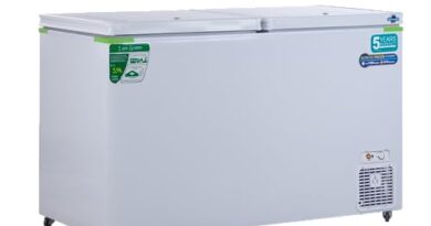 Rockwell 316Ltr, Double Door Eutectic Hard Top Deep Freezer, 18 Hours Temperature Backup, 5yrs Comprehensive warranty on Compressor (GFR450DDET, White)